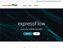 Tablet Screenshot of expressflow.com